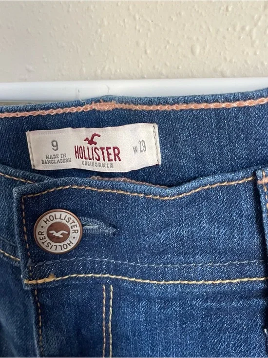 Hollister Y2K Mini Denim Shorts - Picture 2 of 3